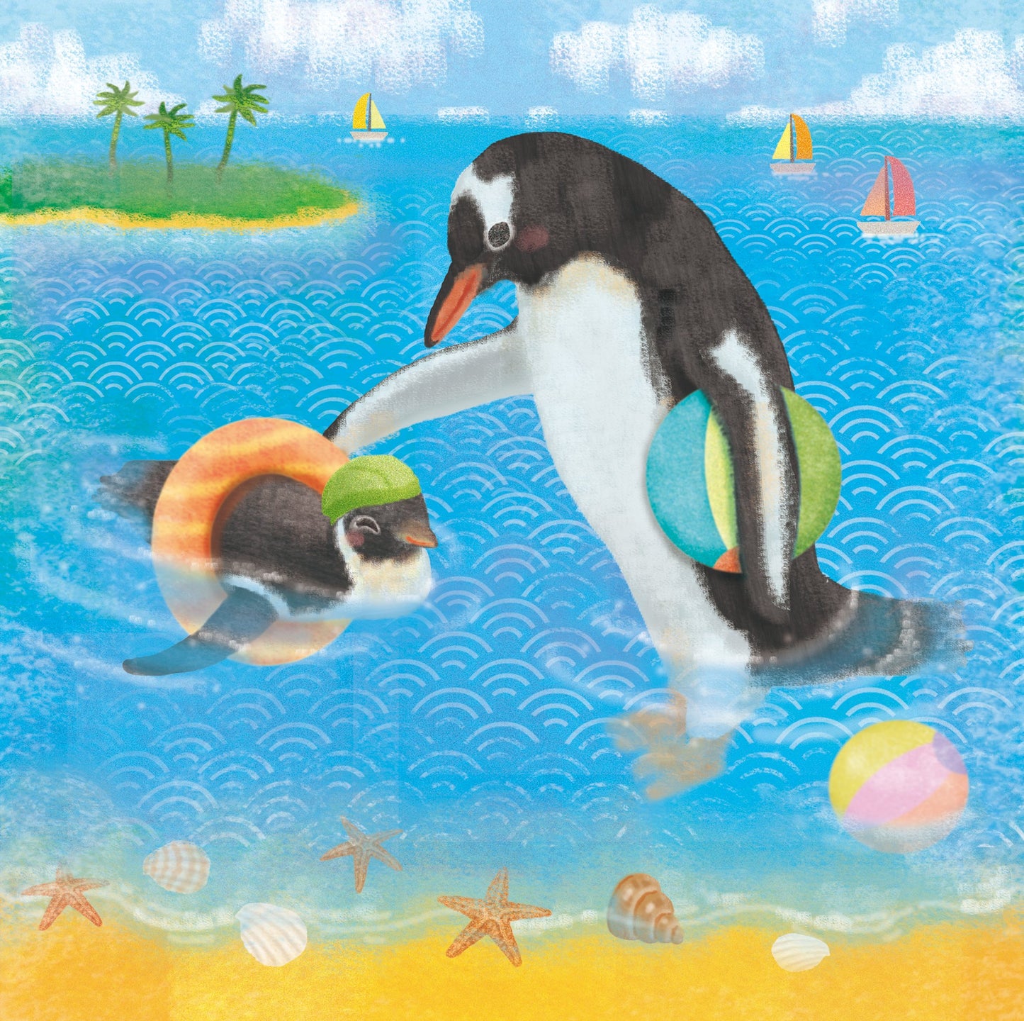 海水浴 / 山本あき子