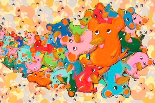 巡る巡る巡る巡るこのおかしなネズミ / nezmizm.